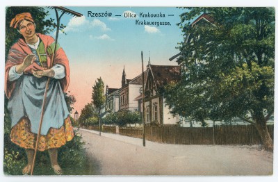 GFK-2-22 Rzeszów - Ulica Krakowska - Krakauergasse GFK-2-22-1.jpg