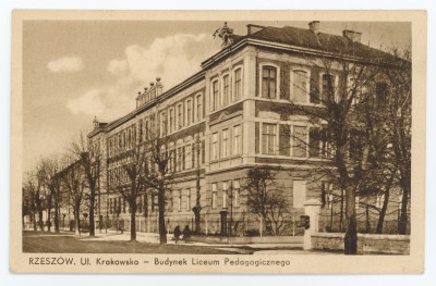 GFK-2-222 Rzeszów. Ul. Krakowska - Budynek Liceum Pedagogicz GFK-2-222-1.jpg