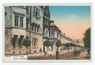 GFK-2-267 Rzeszów. Ul. 3 Maja. Dritte Mai-Gasse GFK-2-267-1.jpg