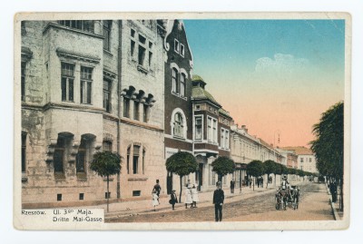 GFK-2-284 Rzeszów. Ul. 3 Maja. Dritte Mai-Gasse GFK-2-284-1.jpg