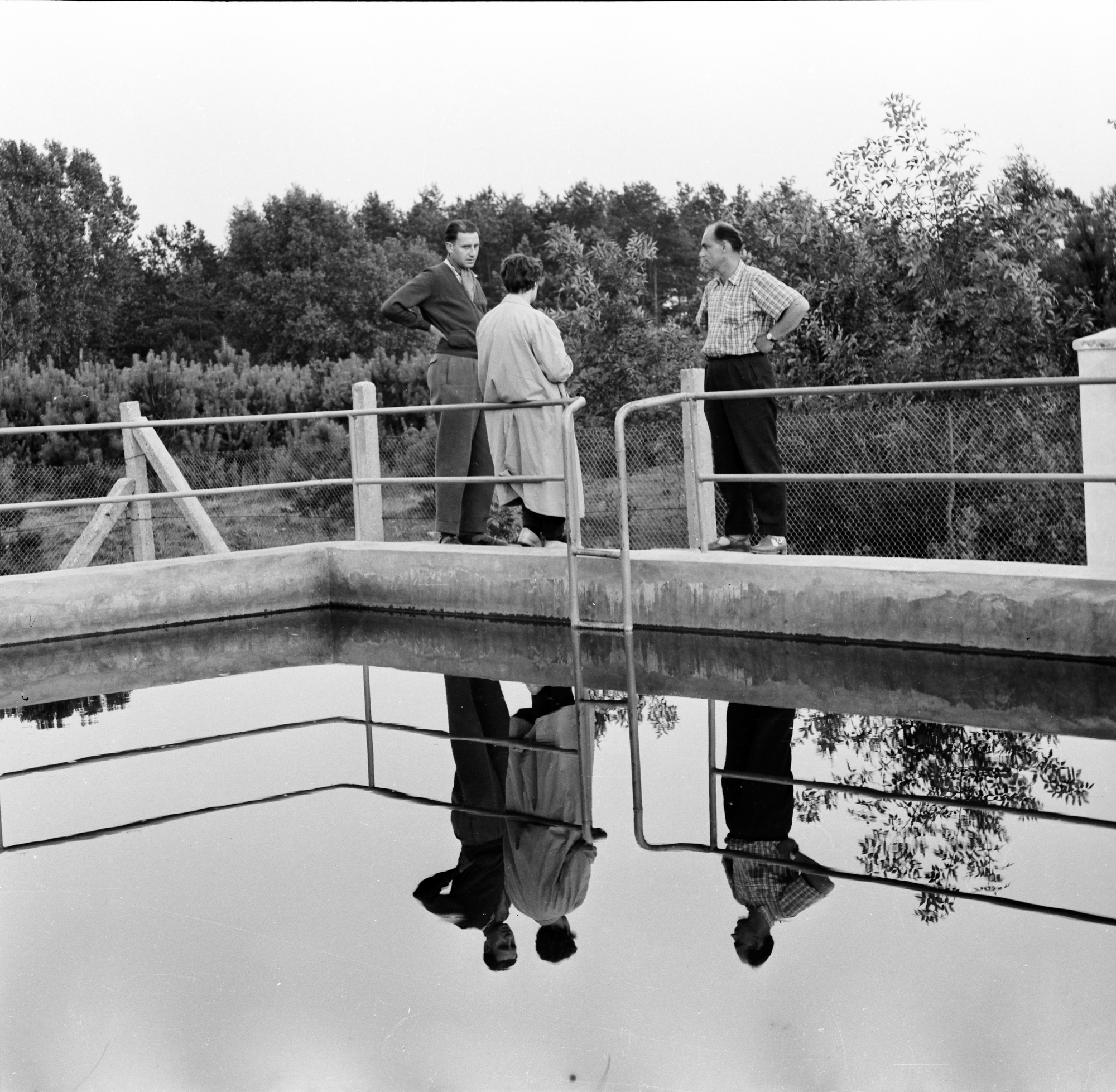 Wizyta na basenie przeciwpożarowym