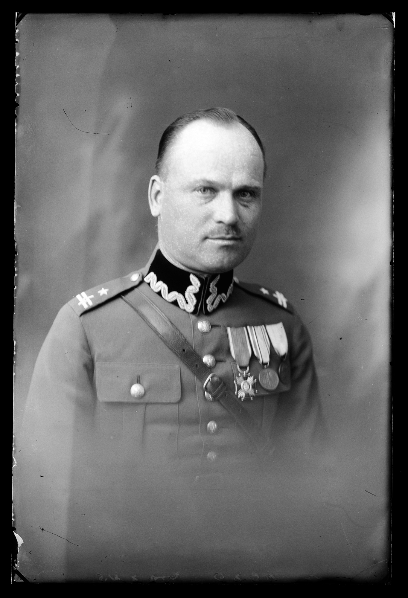 Portret żołnierza z 4 Batalionu Saperów Przemyśl