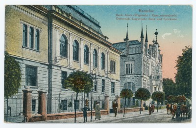 GFK-2-181 Rzeszów. Bank Austr.- Węgierski i Kasa oszczędnośc GFK-2-181-1.jpg