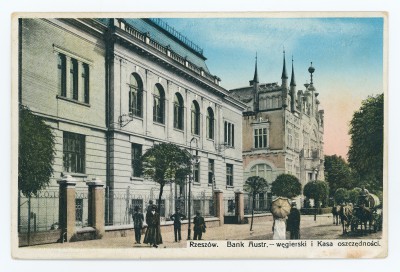 GFK-2-255 Rzeszów. Bank Austr.- wegierski i Kasa oszczędnośc GFK-2-255-1.jpg
