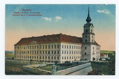 Rzeszów. Gmach C.k. Sądu obwodowego. Gebaude des k. k. Bezirksgerichtes