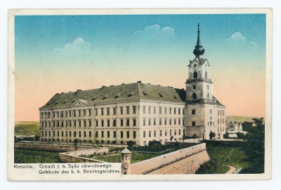 Rzeszów. Gmach C.k. Sądu obwodowego. Gebaude des k. k. Bezirksgerichtes
