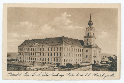 Rzeszów. Gmach C.k. Sądu obwodowego. Gebaude des k. k. Bezirksgerichtes