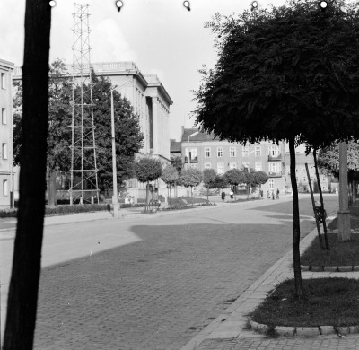 "Dom Partii" przy al. 22 Lipca (do 1968 r.) w Rzeszowie, obecnie al. Józefa Piłsudskiego 