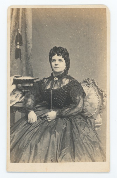 Portret Barbary Linkowskiej (1828/1829-1891) -  aktorki, tancerki, dyrektorki teatru
