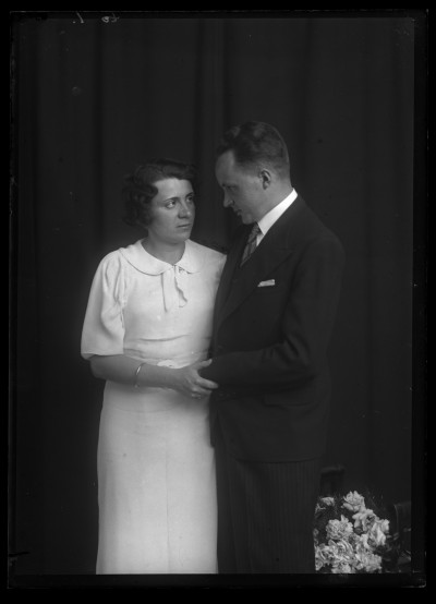 Portret ślubny Heleny i Tadeusza Staniszów