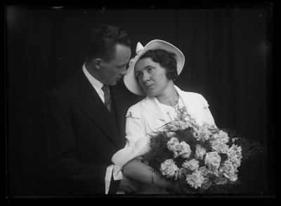 Portret ślubny Heleny i Tadeusza Staniszów