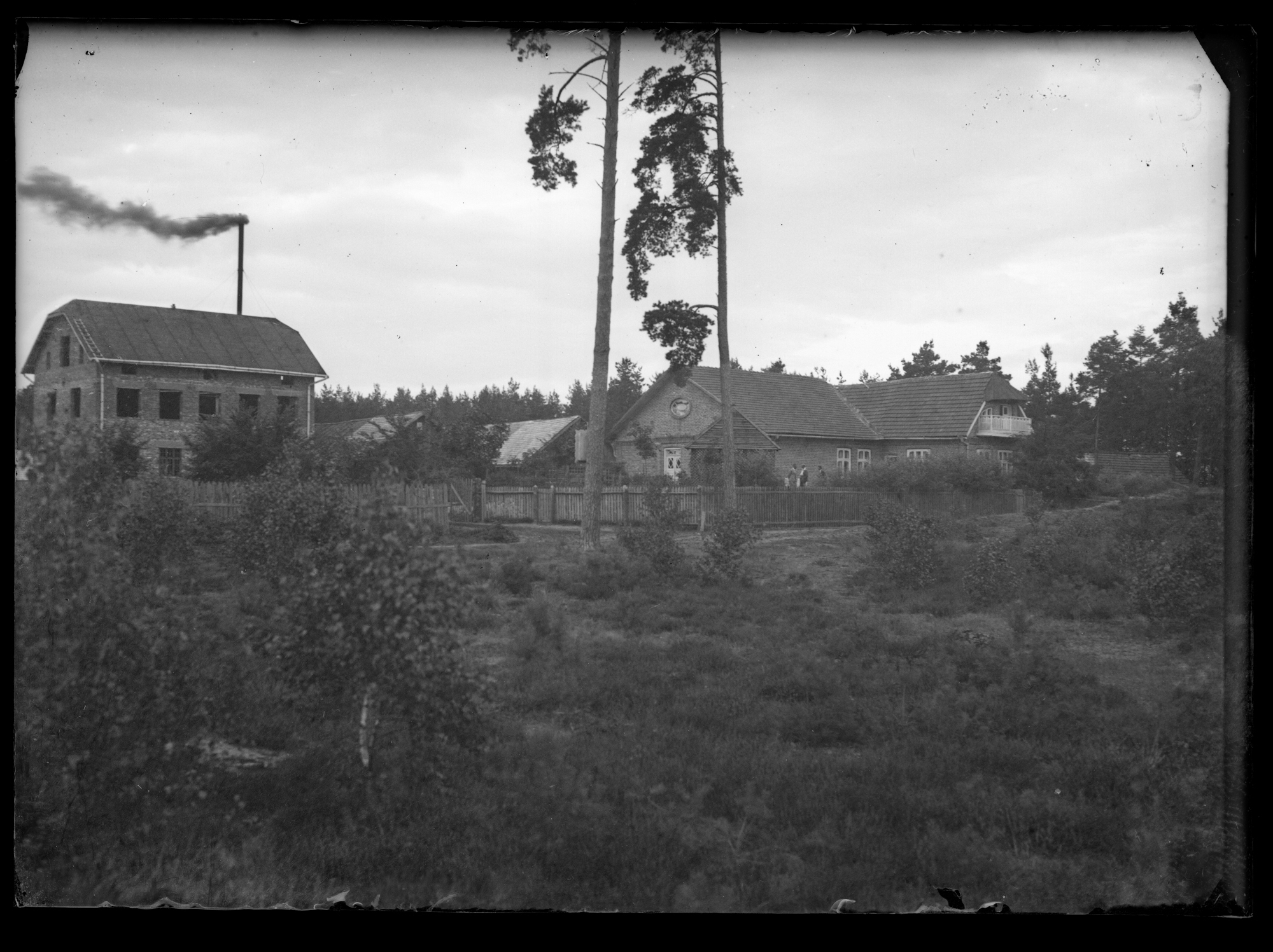 Widok na zabudowania
