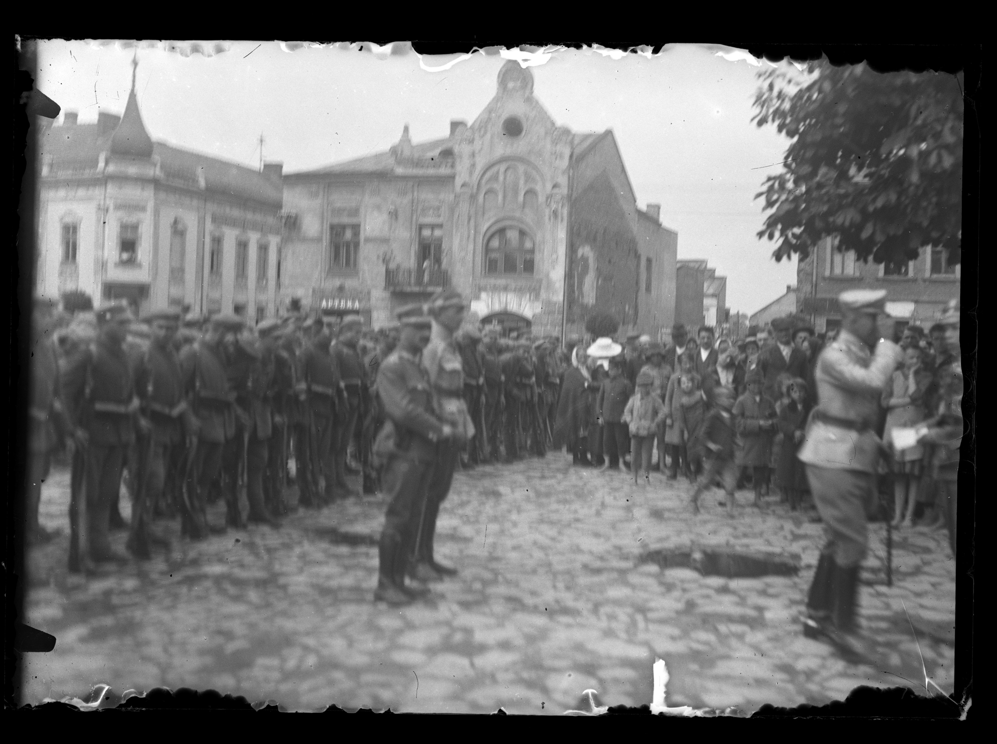 Uroczystości patriotyczne na rynku 