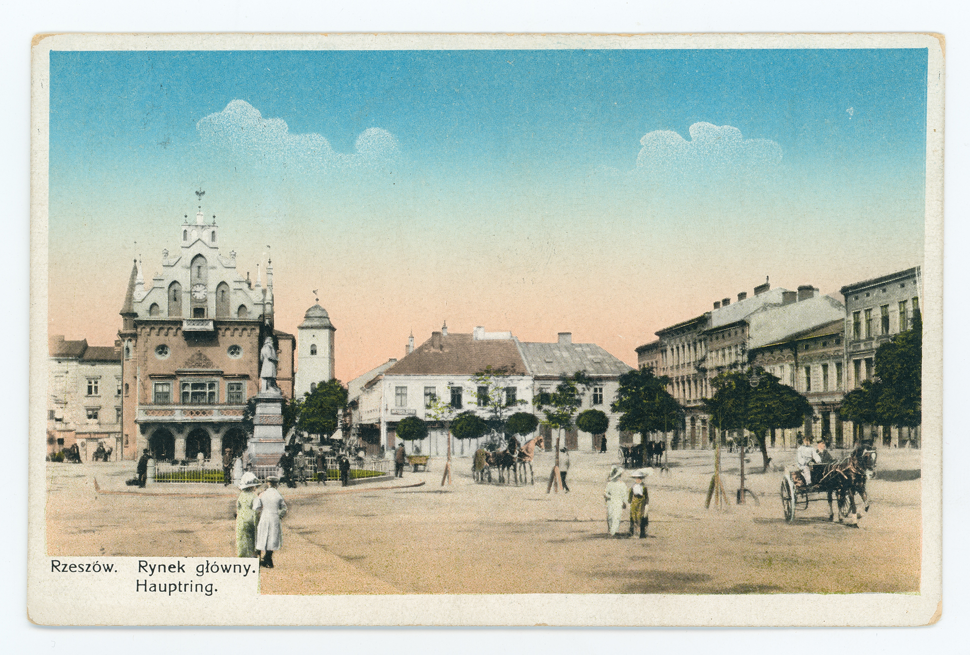 Rzeszów. Rynek główny. Hauptring