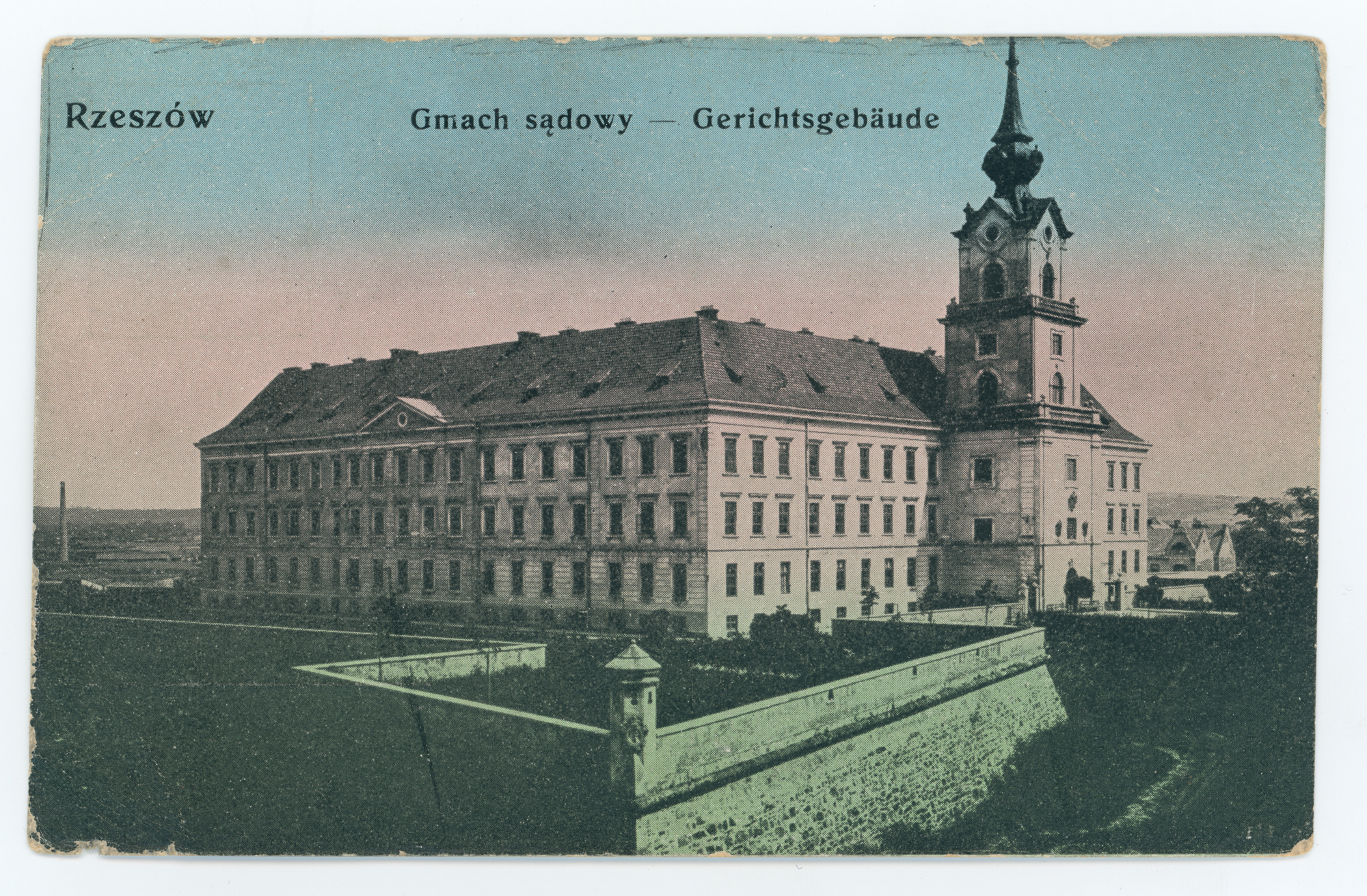 Rzeszów. Gmach Sądowy - Gerichtsgebaude