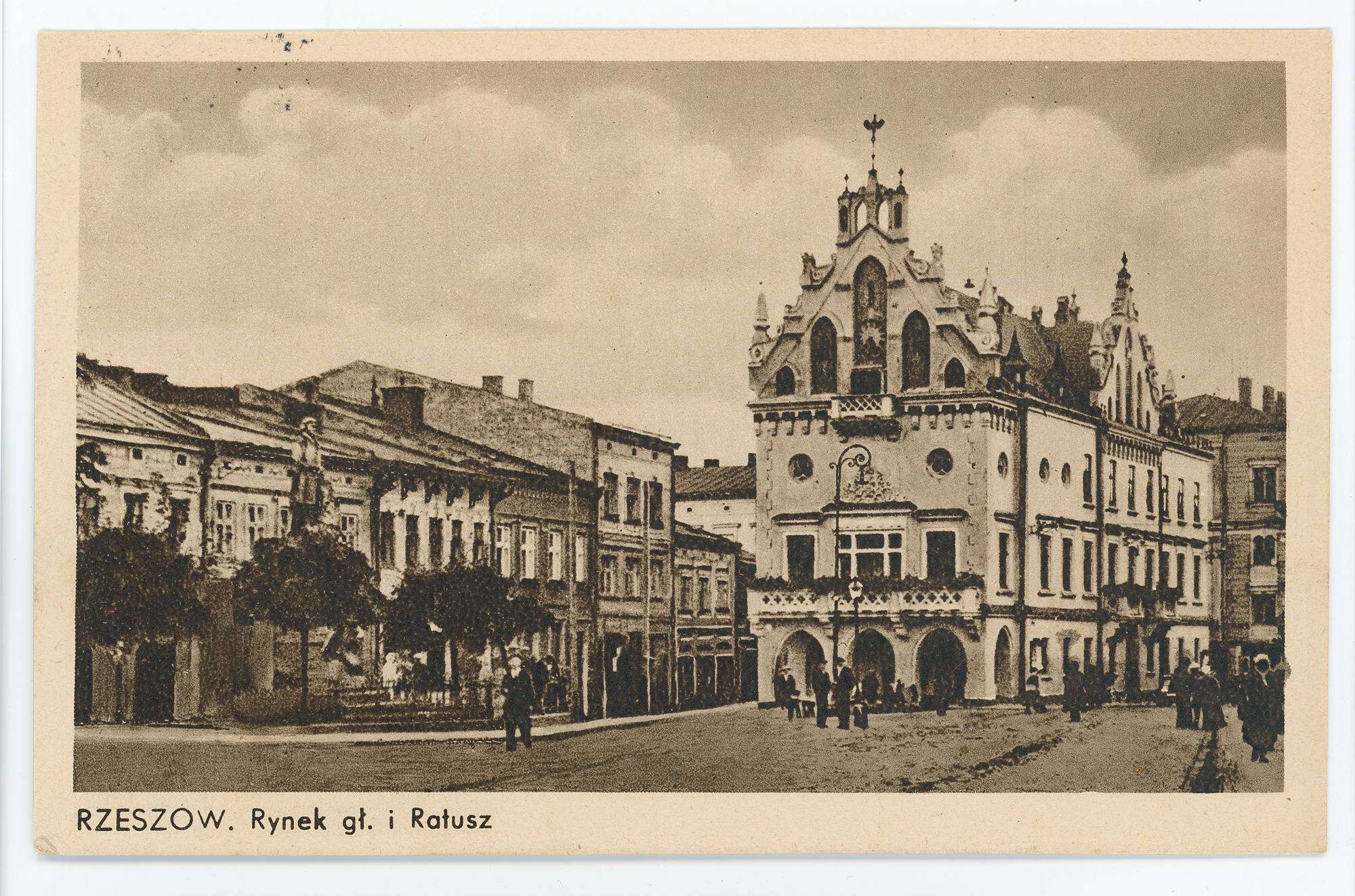 Rzeszów. Rynek główny i Ratusz