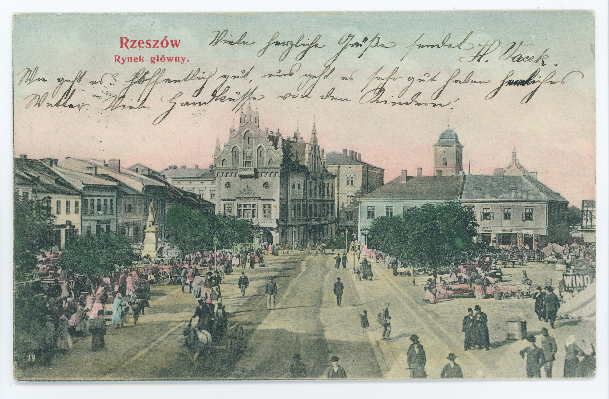 Rzeszów. Rynek główny