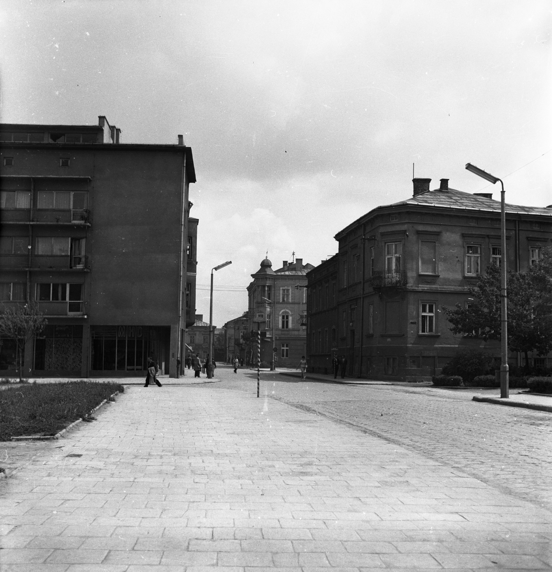 Ulica 1 Maja w Rzeszowie, obecnie ul. Jana III Sobieskiego
