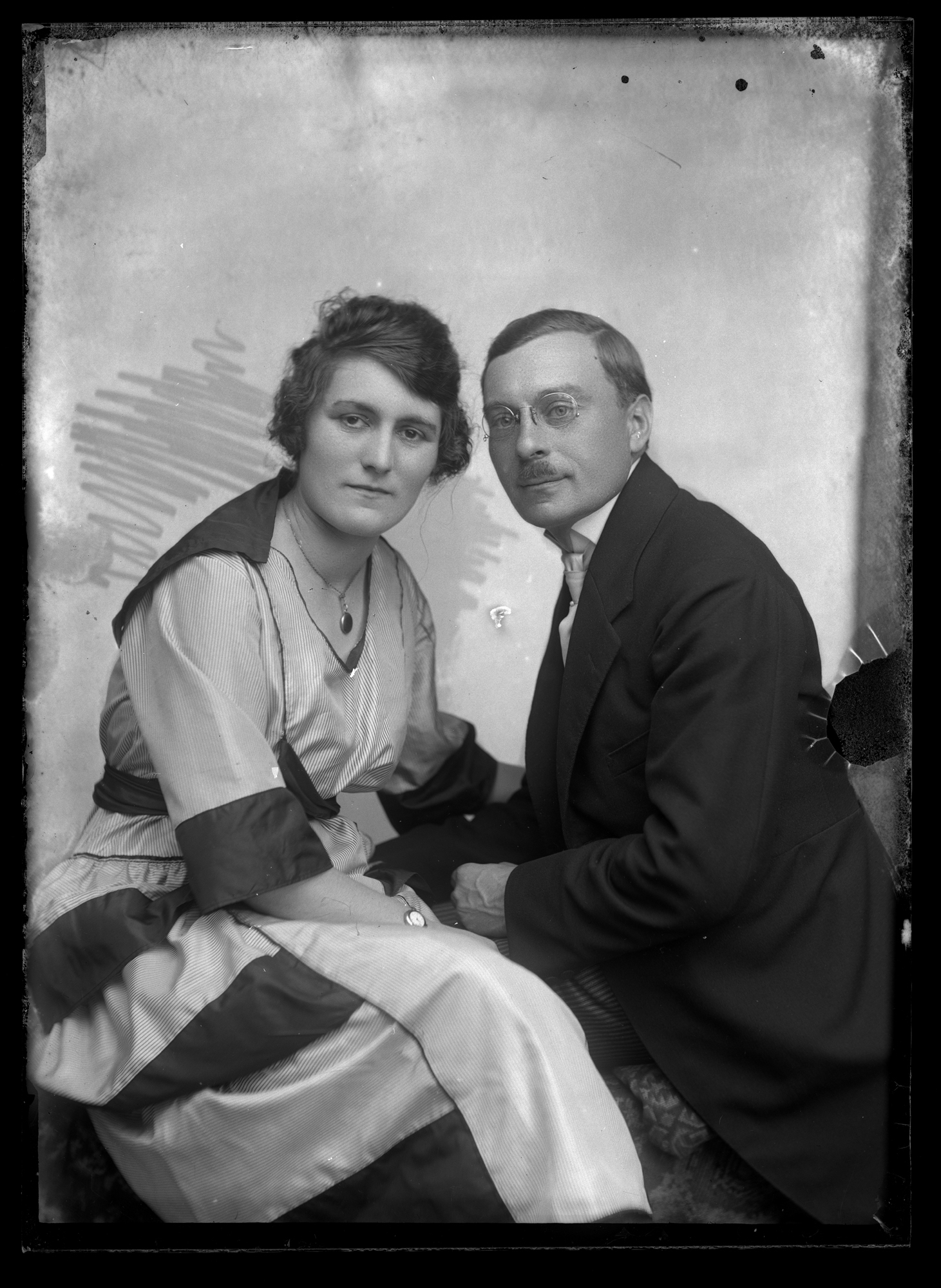 Frieda, siostrzenica Leopoldyny Janusz z mężem Antonim