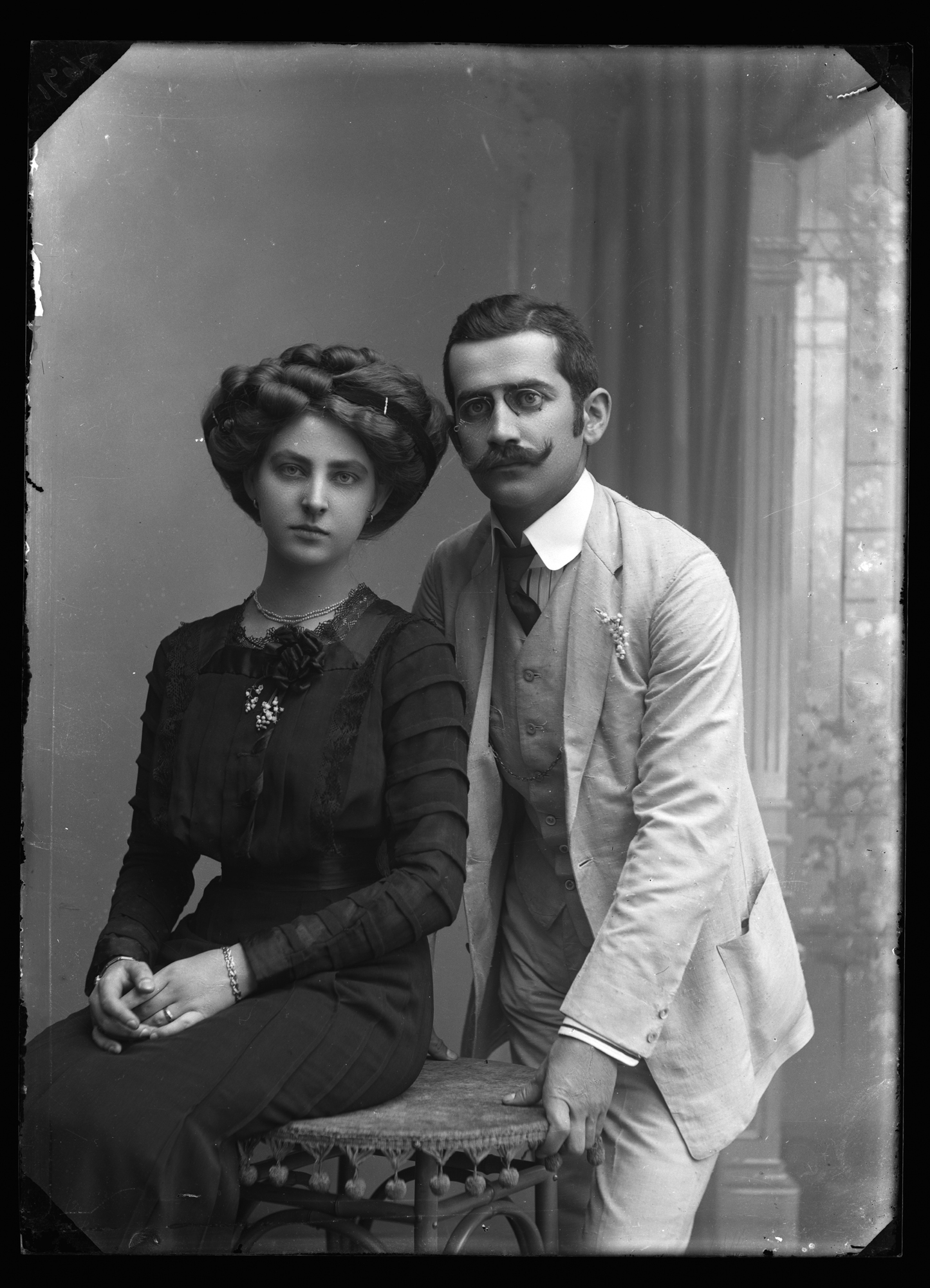 Portret młodej pary